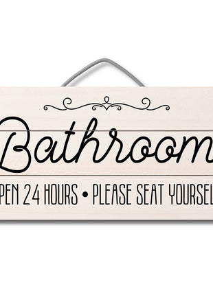 Seat Yourself Decorative Pallet Wood Sign 12" x 6"