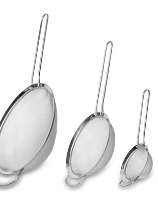 Fox Run Fine Mesh Strainer Set, 3 Piece