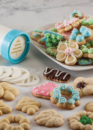 Easy Action Cookie Press & Food Decorator, 23-piece set