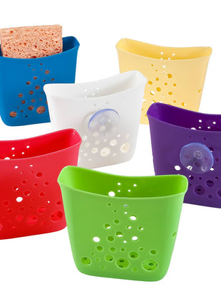 Sponge Station sink organizer shown from side angle