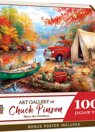 Art Gallery - Share the Outdoors 1000 Piece Puzzle