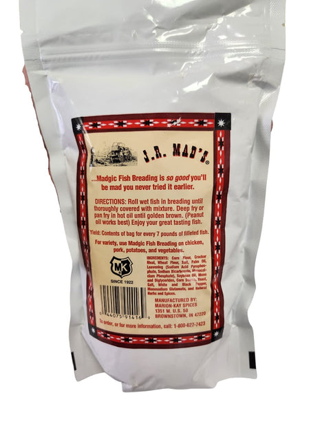 J.R. Mad’s Madgic Fish Breading