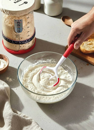 KneadAce® Dough Wand, Danish Dough Whisk