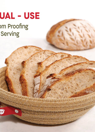 Oval & Round Cotton Rope Proofing Baskets