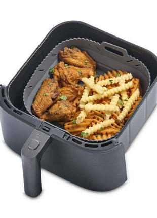 HIC Kitchen Silicone Collapsible Air Fryer Basket Liner