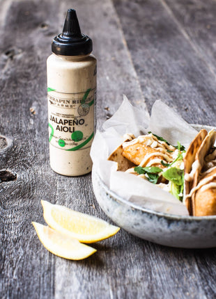 Jalapeno Aioli Garnishing Squeeze