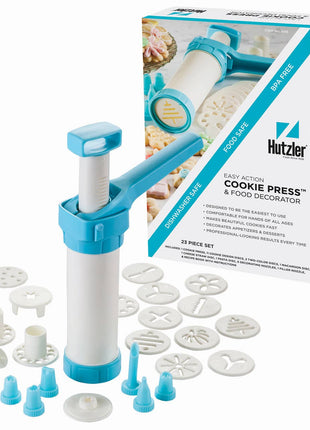Easy Action Cookie Press & Food Decorator, 23-piece set