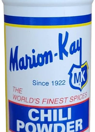 Marion-Kay Chili Powder 2 7/8 ounce gourmet Chili Powder Kosher, MSG Free, anf Gluten Free