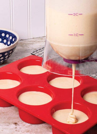 Mrs. Anderson's Baking Batter Dispenser, 4 Cup