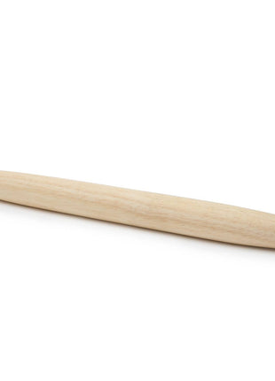 Fox Run Straight Rolling Pin with Tapered Ends, Wood, 20"