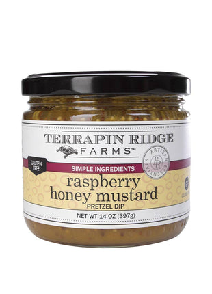 Raspberry Honey Mustard Pretzel Dip