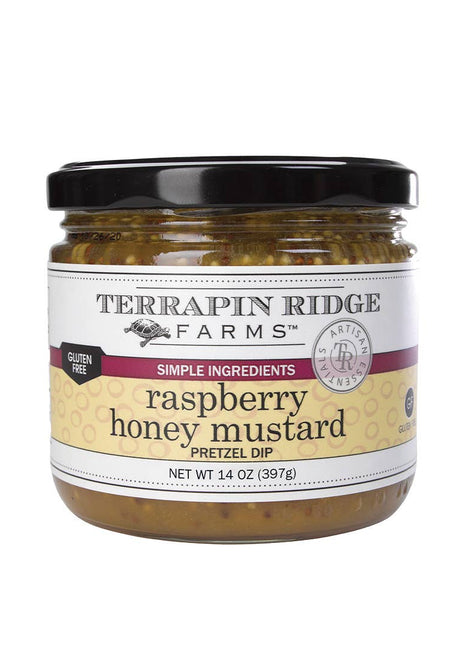 Raspberry Honey Mustard Pretzel Dip