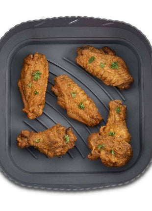 HIC Kitchen Silicone Collapsible Air Fryer Basket Liner