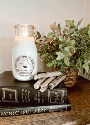 Milk Bottle Candle 13 oz
