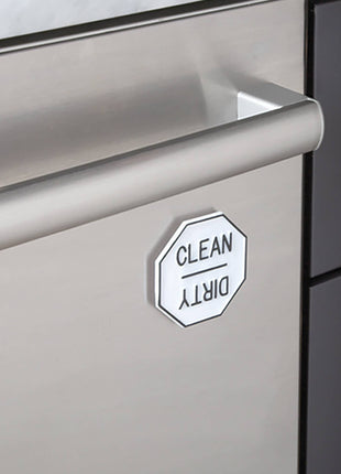 Fox Run Clean or Dirty Dishwasher Magnet, 2.5" x 2.5"