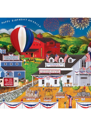 Celebrate America - Stars & Stripes 1000 Piece Jigsaw Puzzle