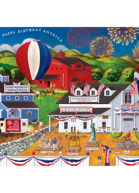 Celebrate America - Stars & Stripes 1000 Piece Jigsaw Puzzle
