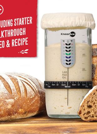 KneadAce® 24oz Sourdough Starter Jar