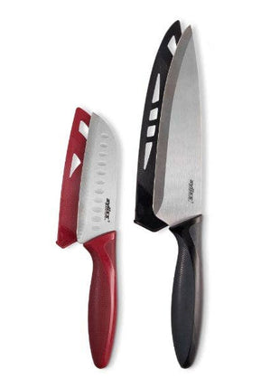 Zyliss 2 Piece Chef and Santoku Knife Set