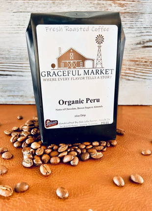Graceful Market Organic Peru Coffee -Single Origin - Rich Flavor